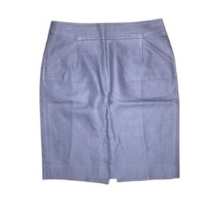 J.Crew Women's pencil skirt lavender purple Size 6 Y2K Preppy Vintage Minimalist